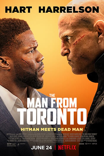 Affiche The Man From Toronto, août 2022