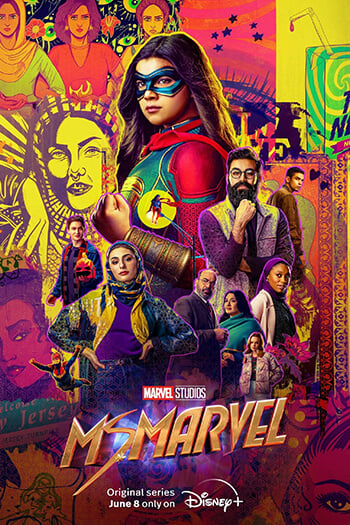 Affiche Ms Marvel, juin 2022