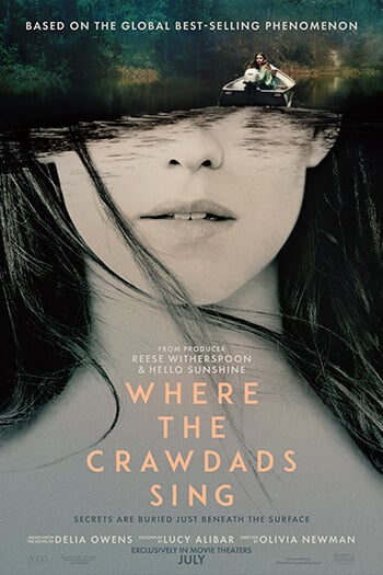 Affiche Where The Crawdads Sing, juillet 2022