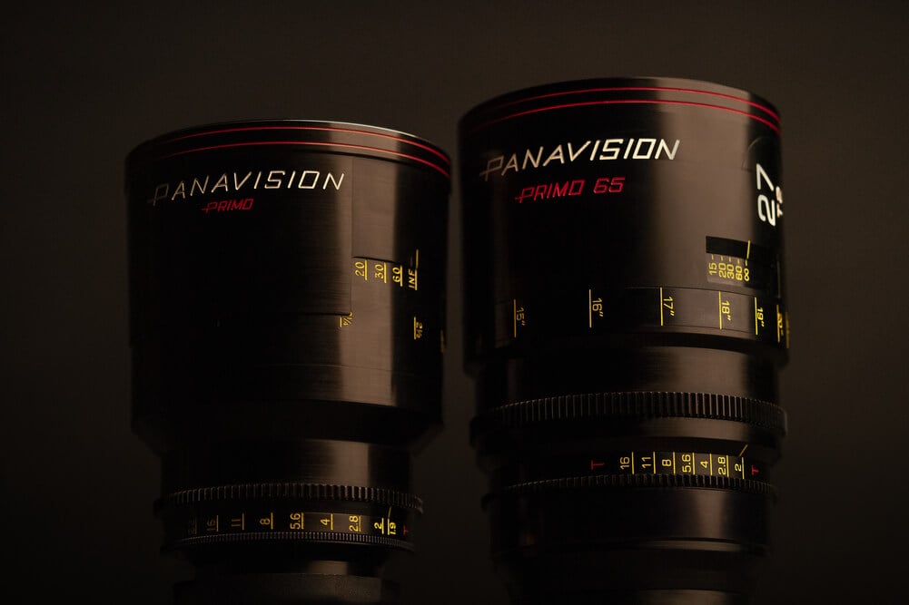 Panavision Primo and Panavision Primo 65 lenses