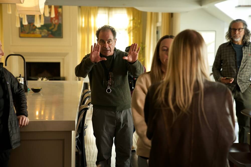 John Schwartzman ASC on the set of 'The Housemaid'