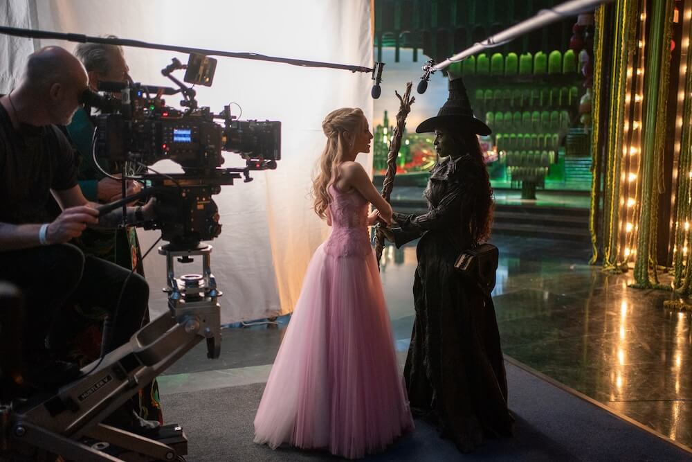On the set of 'Wicked: For Good'