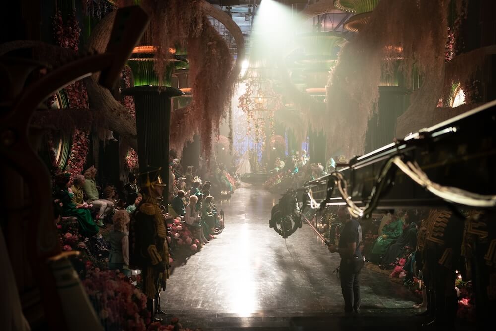 On the set of 'Wicked: For Good'