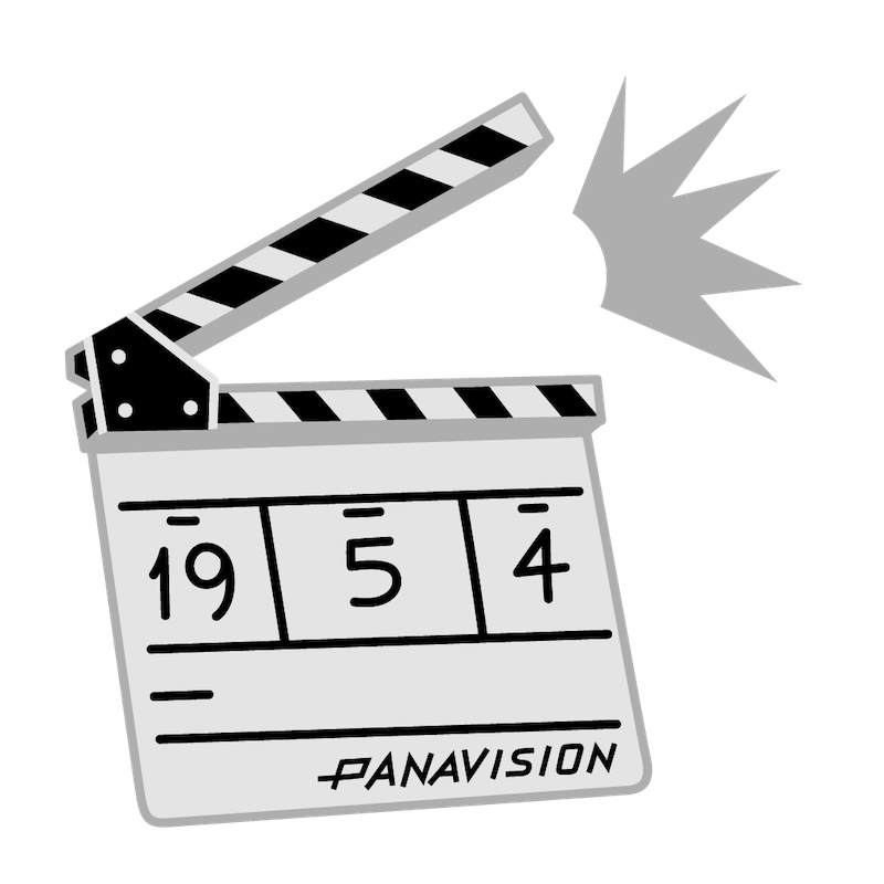 Panavision Clapperboard Thank you