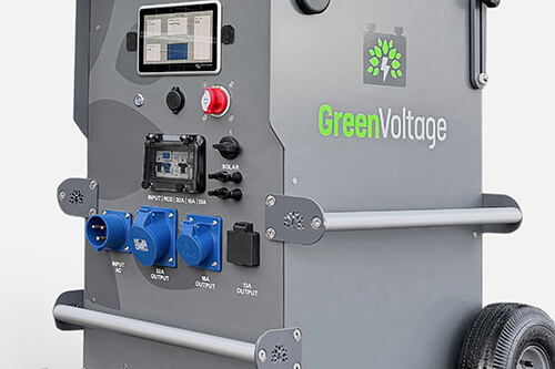Green Voltage GV Kube 10K close up